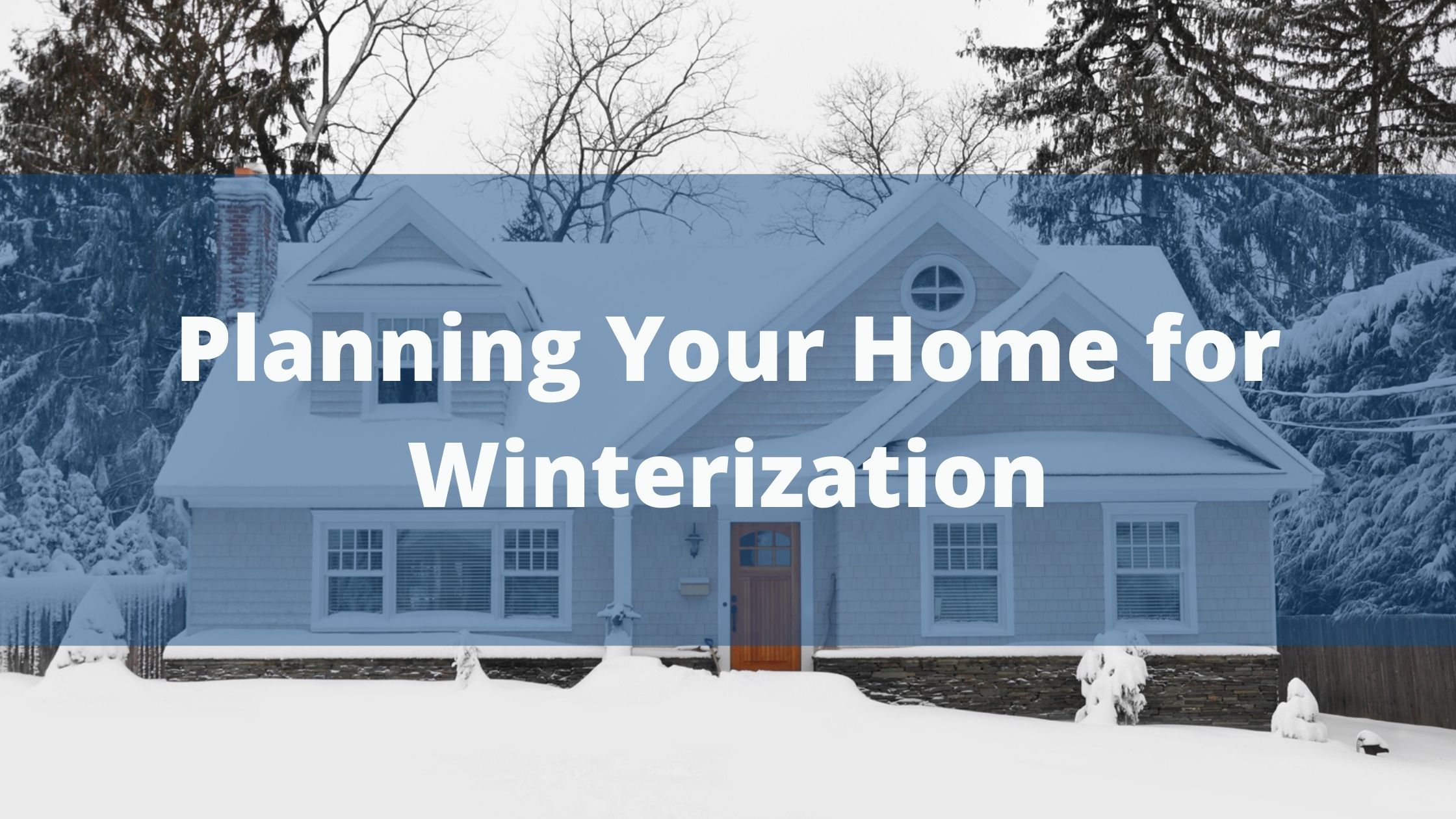 home in winter